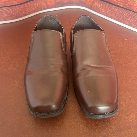 Perry Ellis Samuel GP Brown Slip On Loafer Dress Shoes - Picture 2 of 13